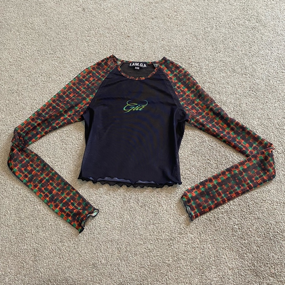 I.Am.Gia cropped long sleeve